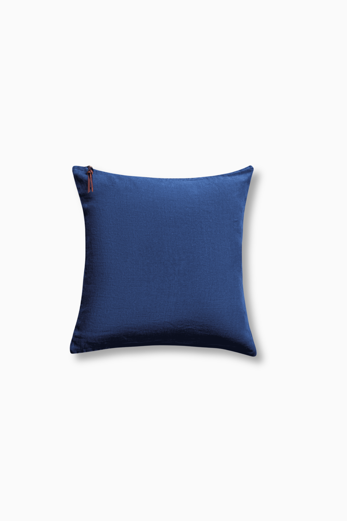 Funda De Cojín · Puro Lino Lavado · Azul