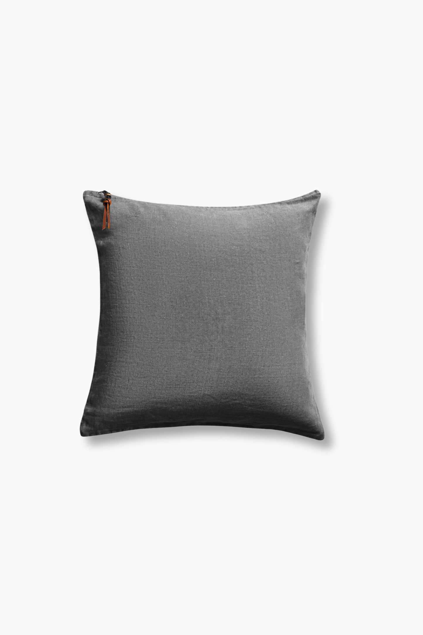 Funda De Cojín · Puro Lino Lavado · Gris