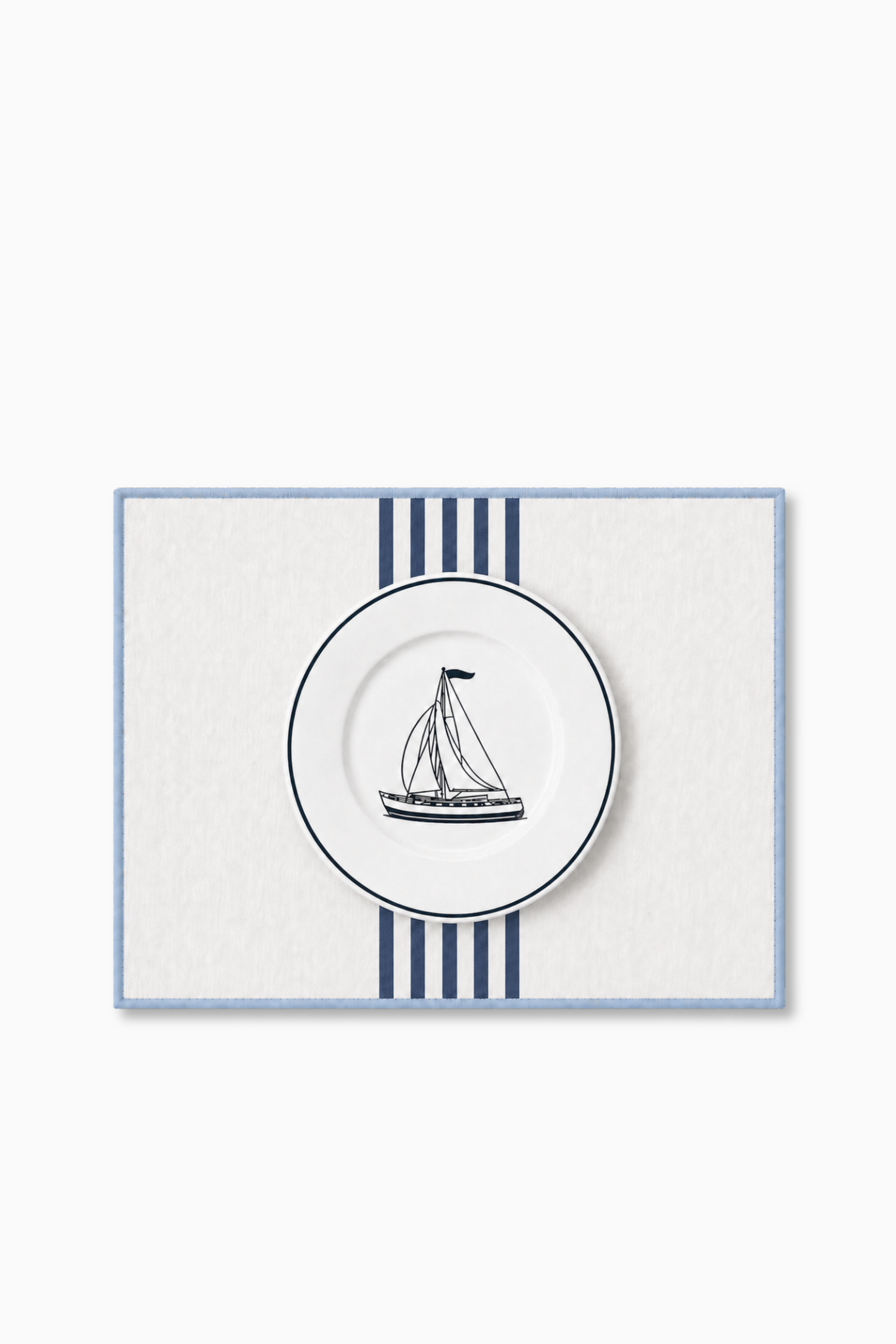 Individual · Algodón Lavado · Diseño Elizabeth · Azul