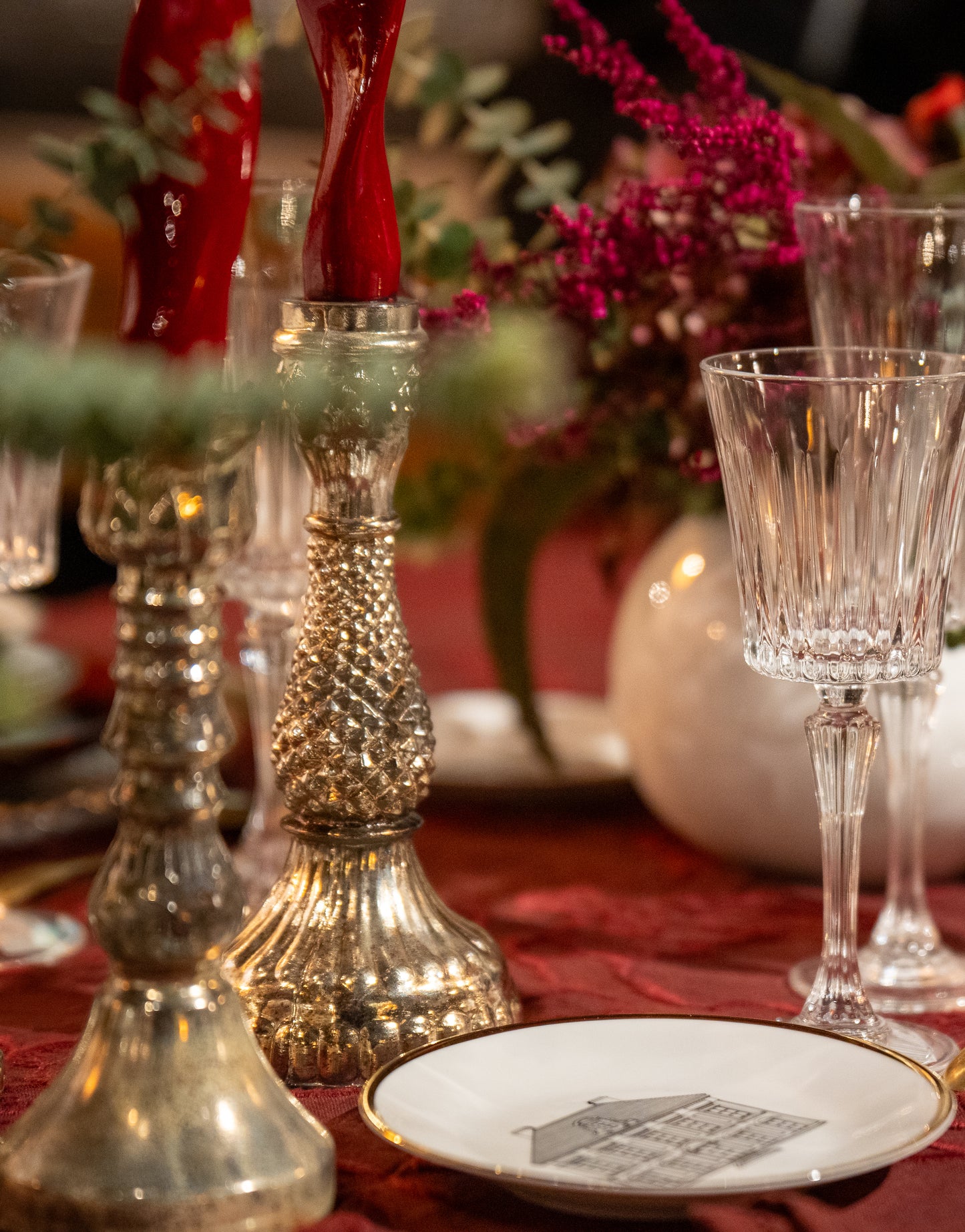 Plato de pan 15 cm · Porcelana de Limoges · Diseño casa de Lo de Manuela