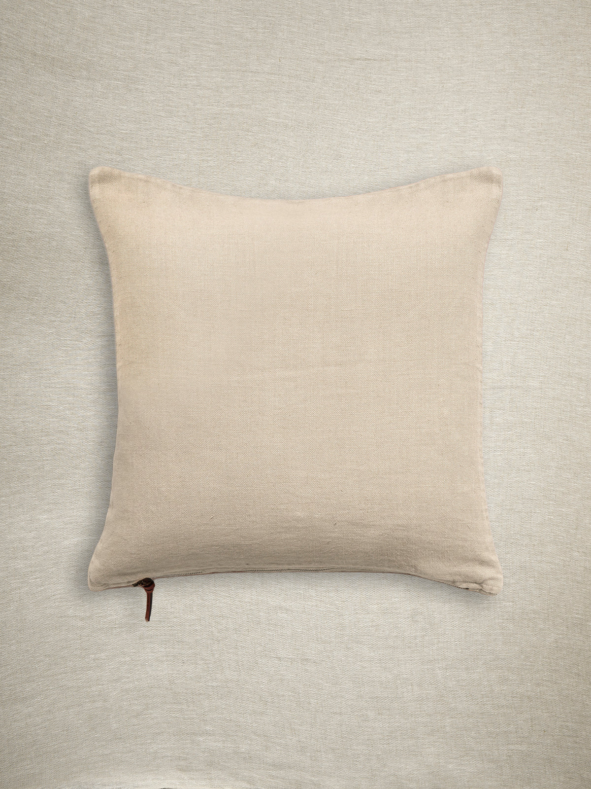 Funda De Cojín · Puro Lino Lavado · Beige