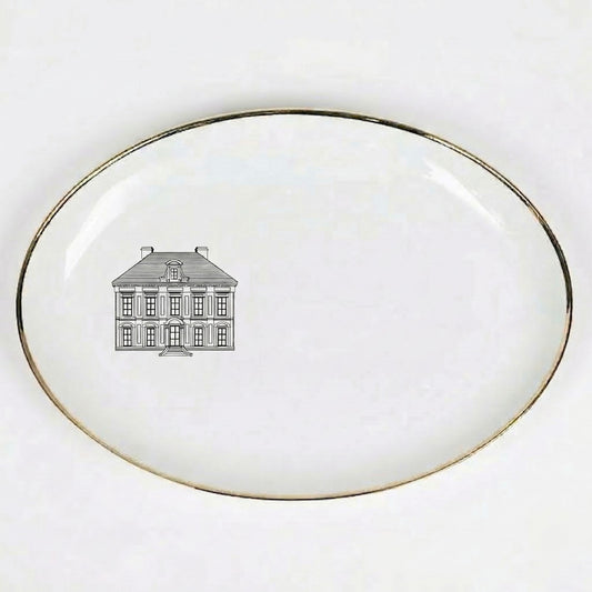 Fuente grande · Porcelana de Limoges · Diseño Casa Lo de Manuela
