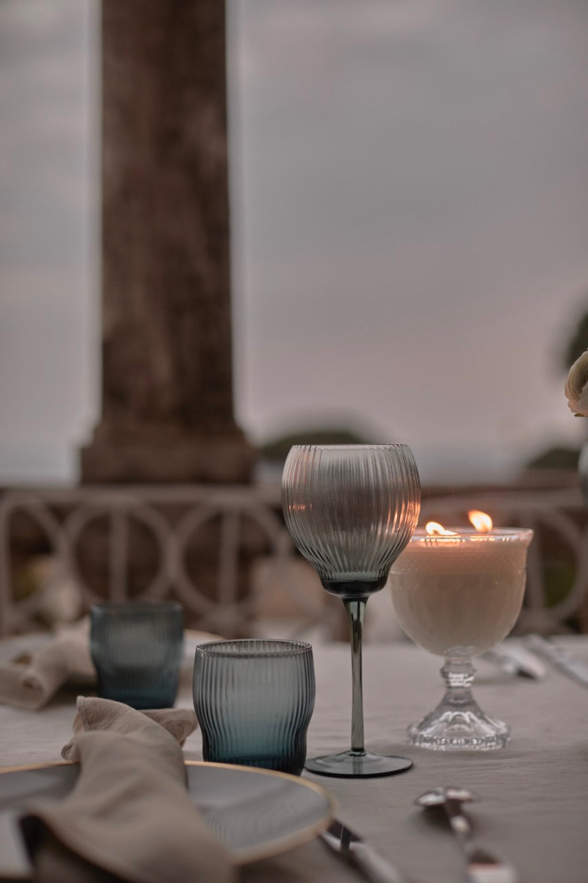 Copa/Vaso · Vidrio · Azul · Clara · Set 6 ud