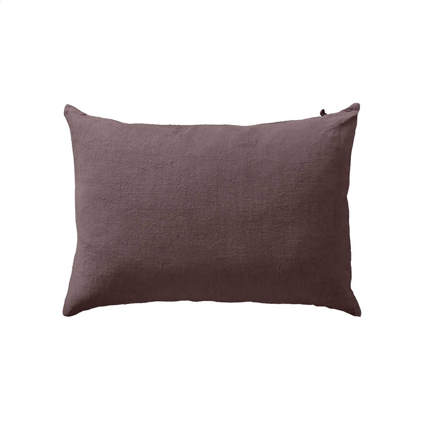 Funda De Cojín · Puro Lino Lavado · Moreno