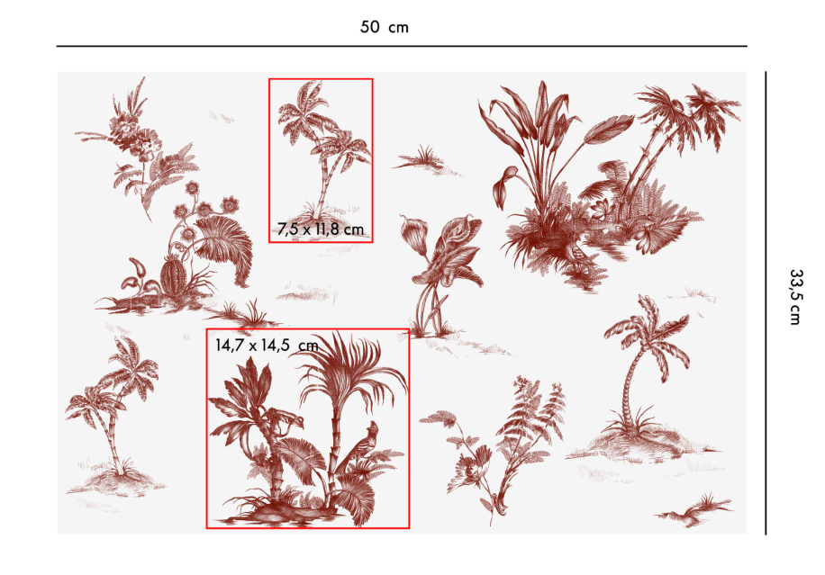 Papel de Pared · Diseño Palmeras