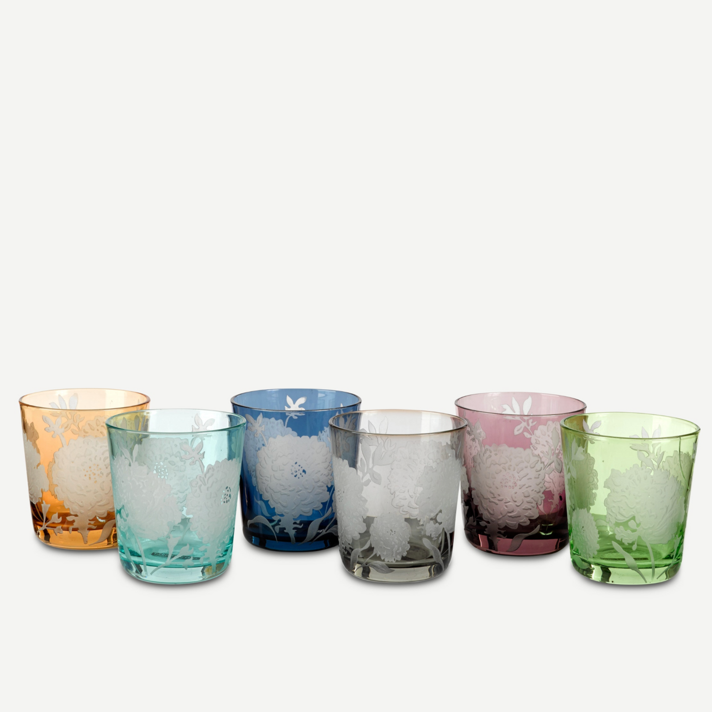 Vasos · Cristal · Set de 6 · Pauline