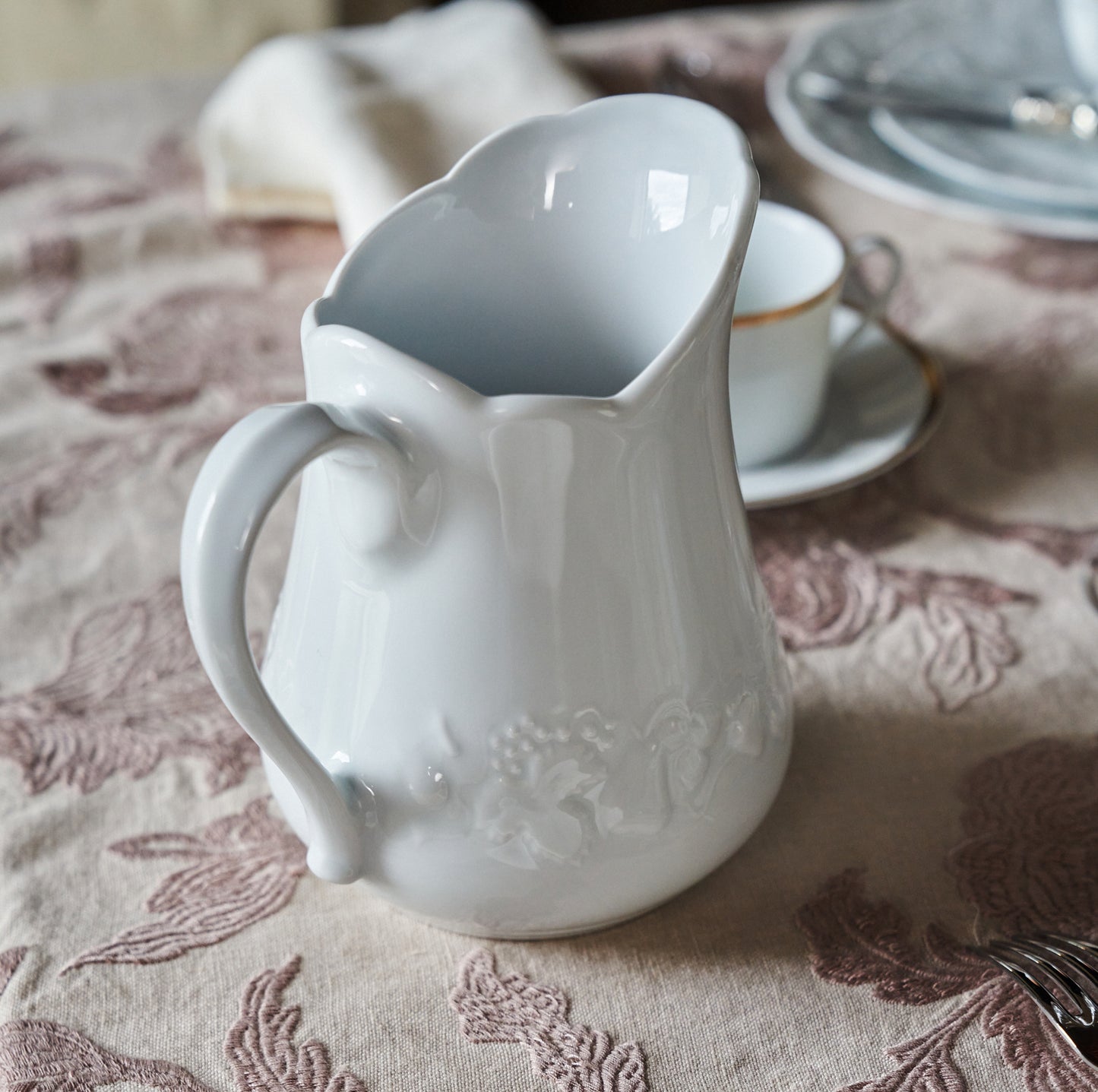 Jarra · Porcelana de Limoges · Diseño Vatel