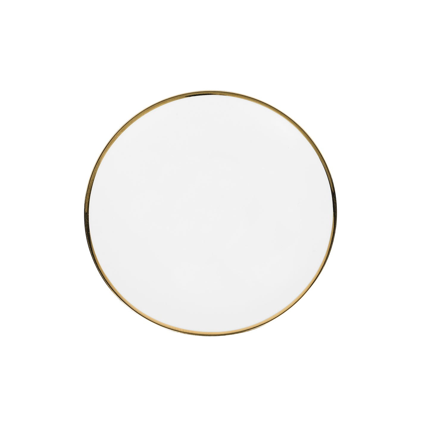 Vajilla blanca · Porcelana de Limoges · Borde de oro