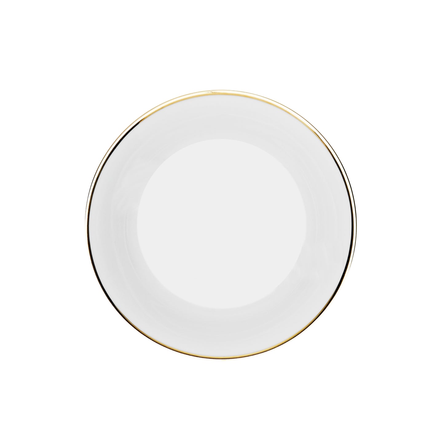 Vajilla blanca · Porcelana de Limoges · Borde de oro