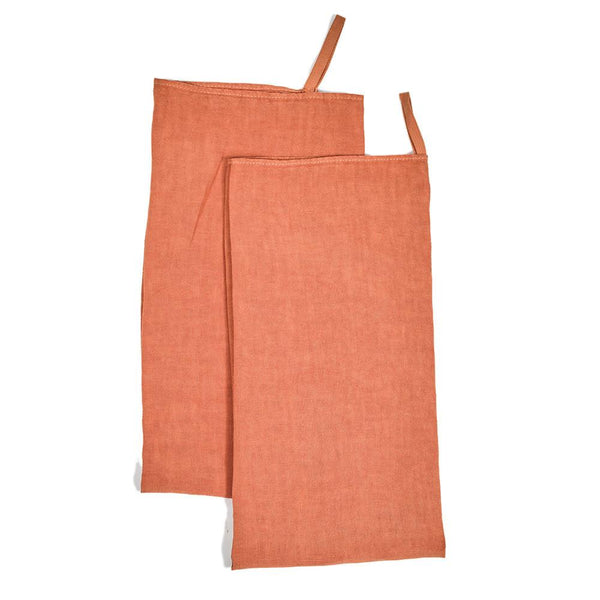 RV Delantal impermeable de lino y algodón para mujer, color naranja, talla  única, para limpiar jardín, cocina, cafetería y tienda Rojo Verde