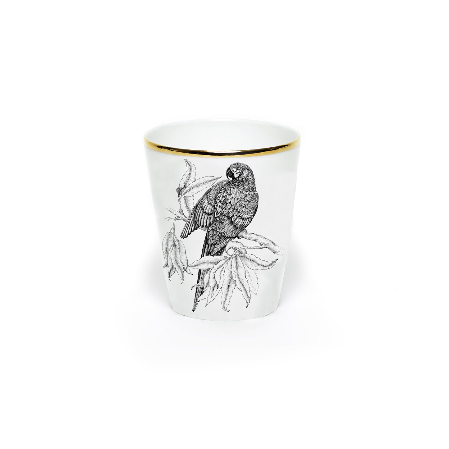 Vaso · Porcelana De Limoges · Diseño Loro - Lo de Manuela