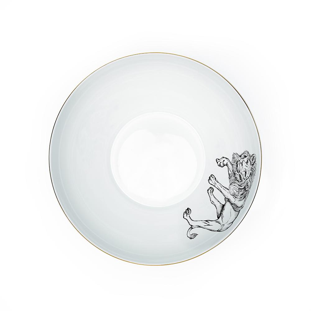 Ensaladera · Porcelana De Limoges · Diseño León - Lo de Manuela