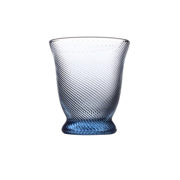 Vasos · Cristal · Set de 6 · Color azul. Rochita